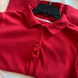 Izod Approved School wear,Red polo size:18, Red Polo, Red polo for teens